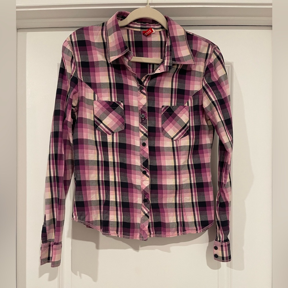 Plaid Button Down